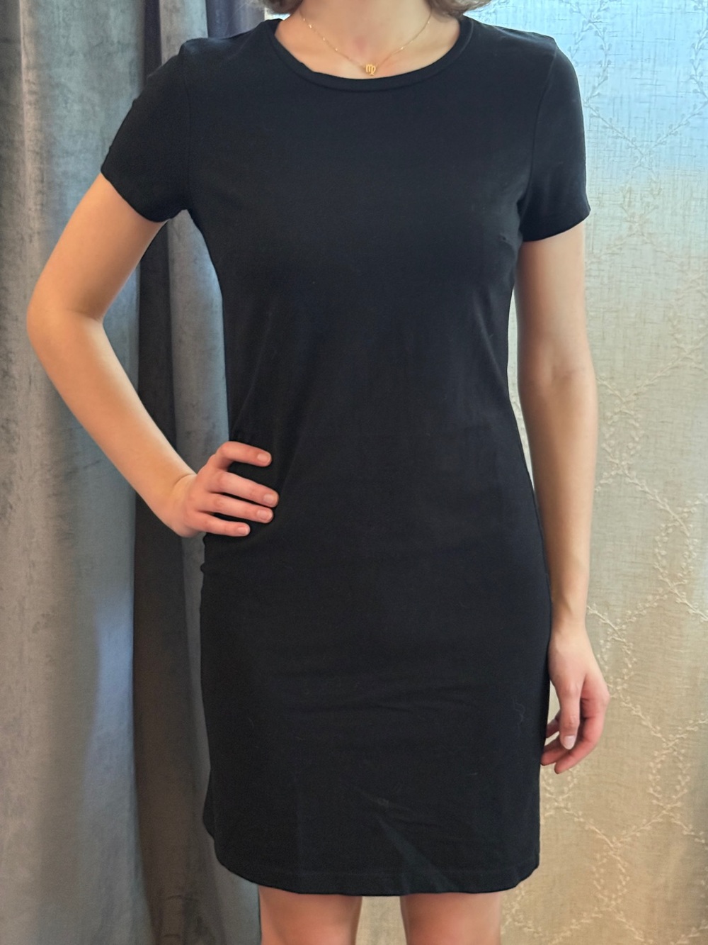Old Navy Black Sheath Mini Dress Size Small